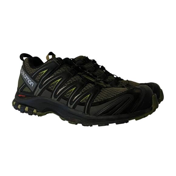 Salomon Mens XA Pro 3D Trail Running Shoes Mens Size 11 Green Gray - Picture 1 of 13